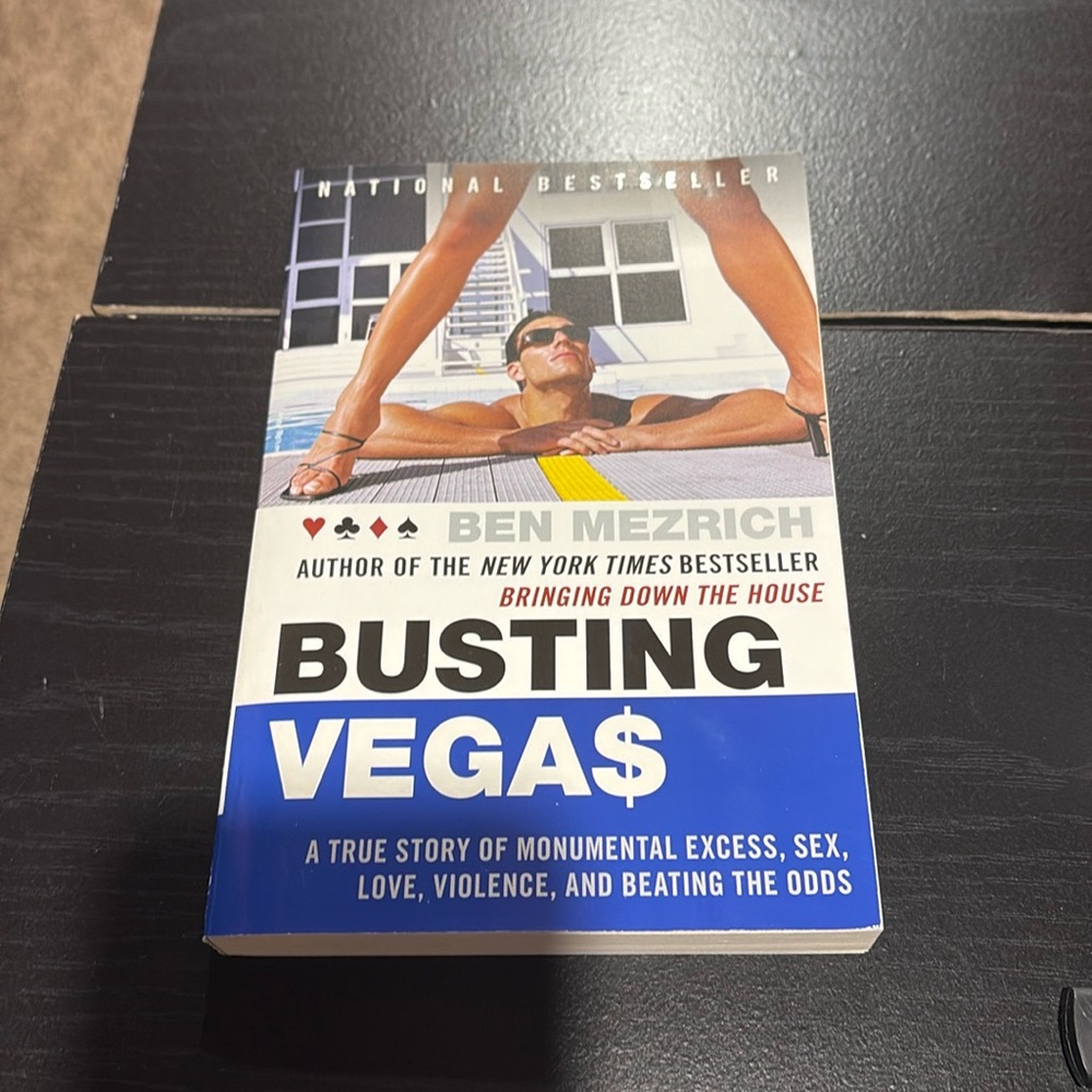 Busting Vegas by Ben Mezrich paperback book